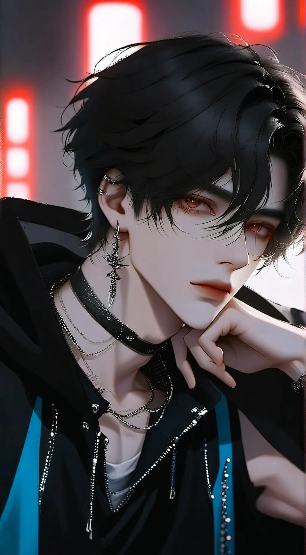 ai character: Max background