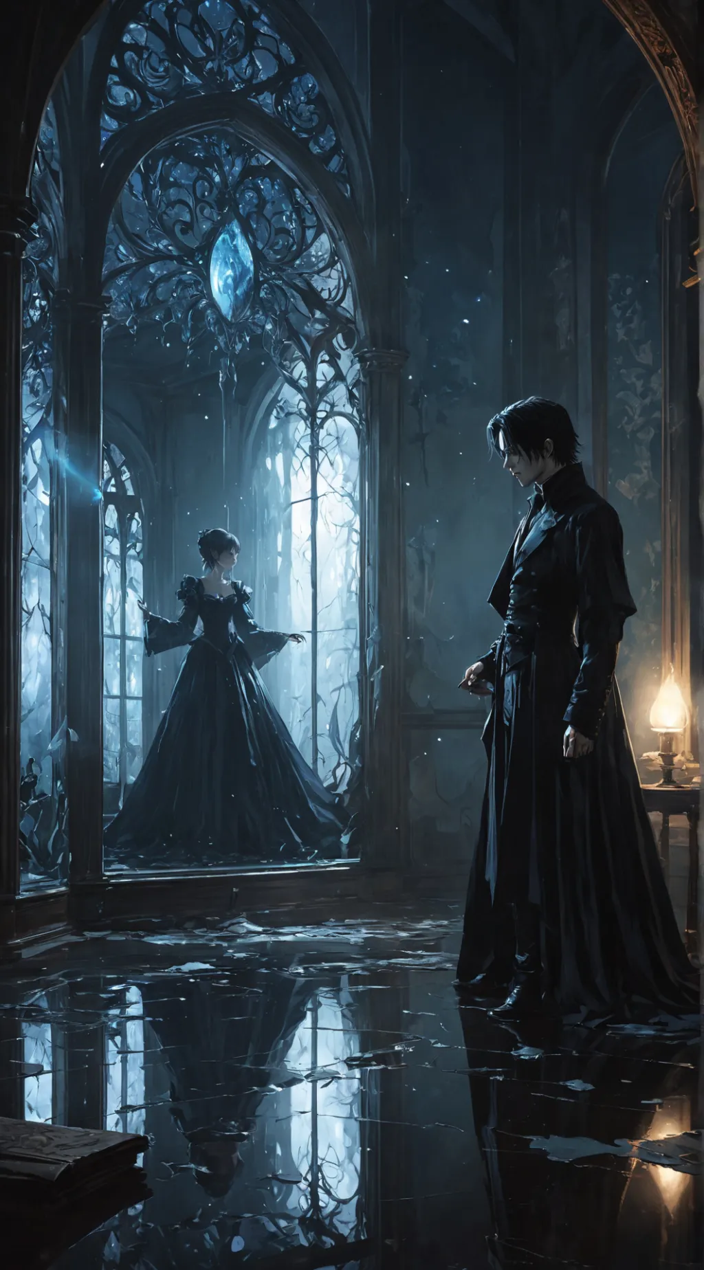 ai character: Lucien background