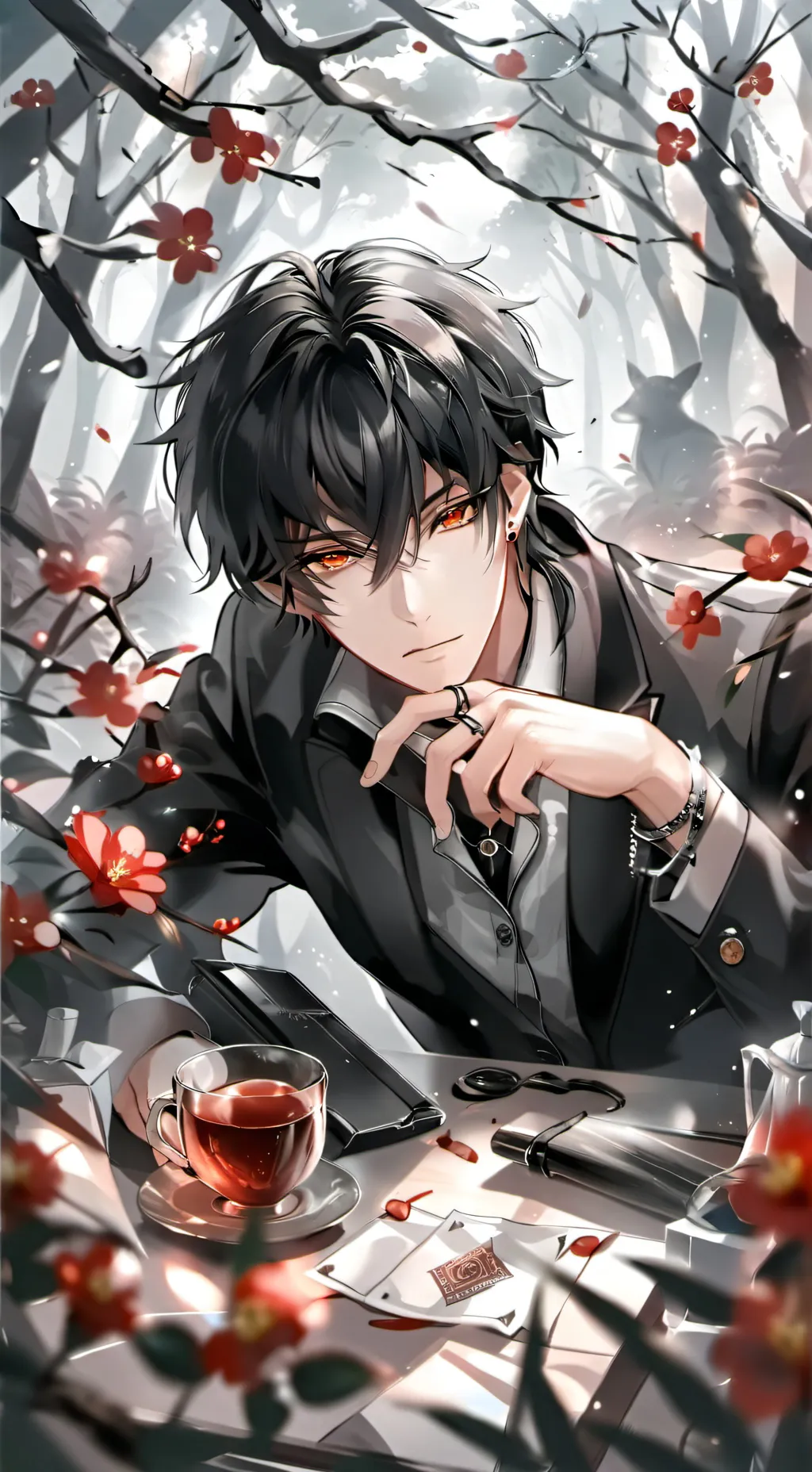 ai character: ✨Larry✨ background