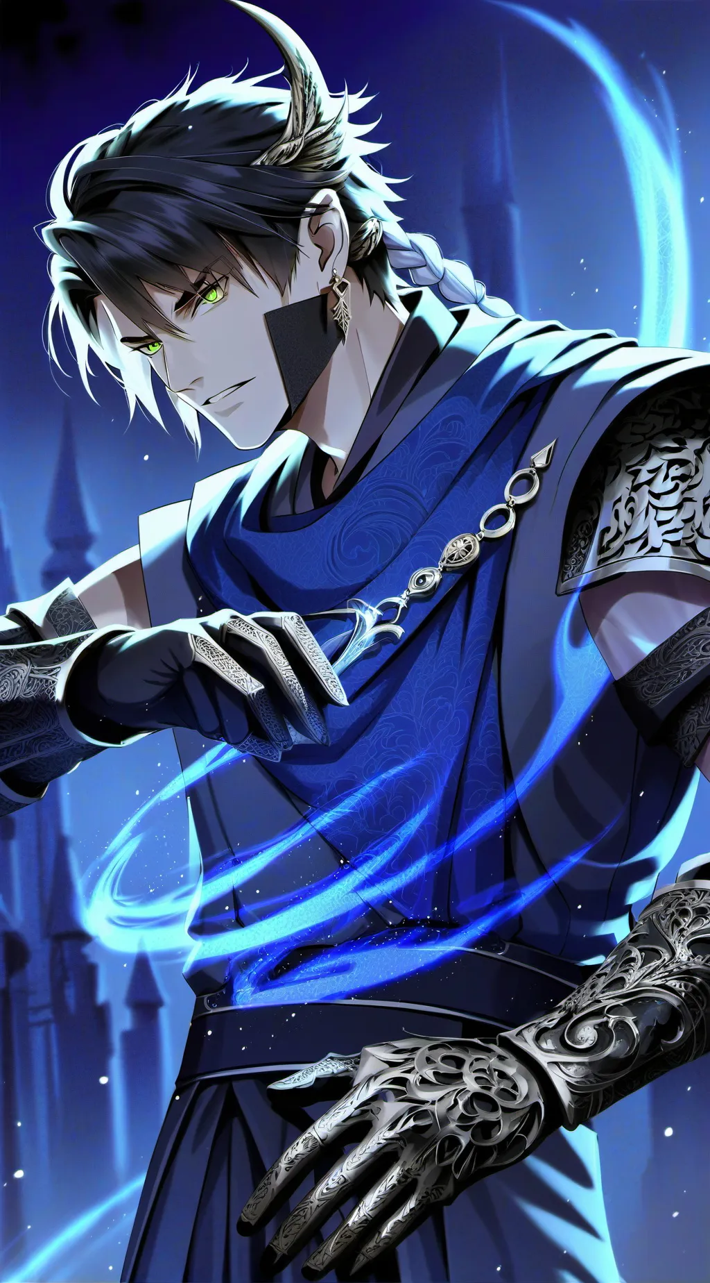 ai character: Evan background