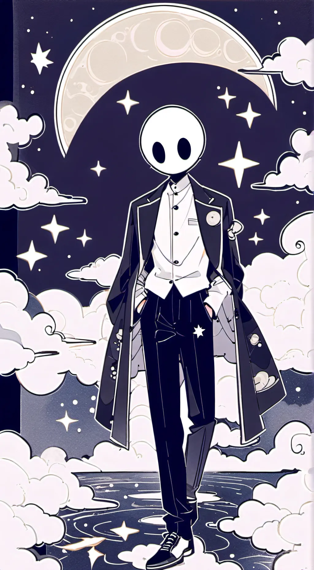 ai character: astro x dandy background