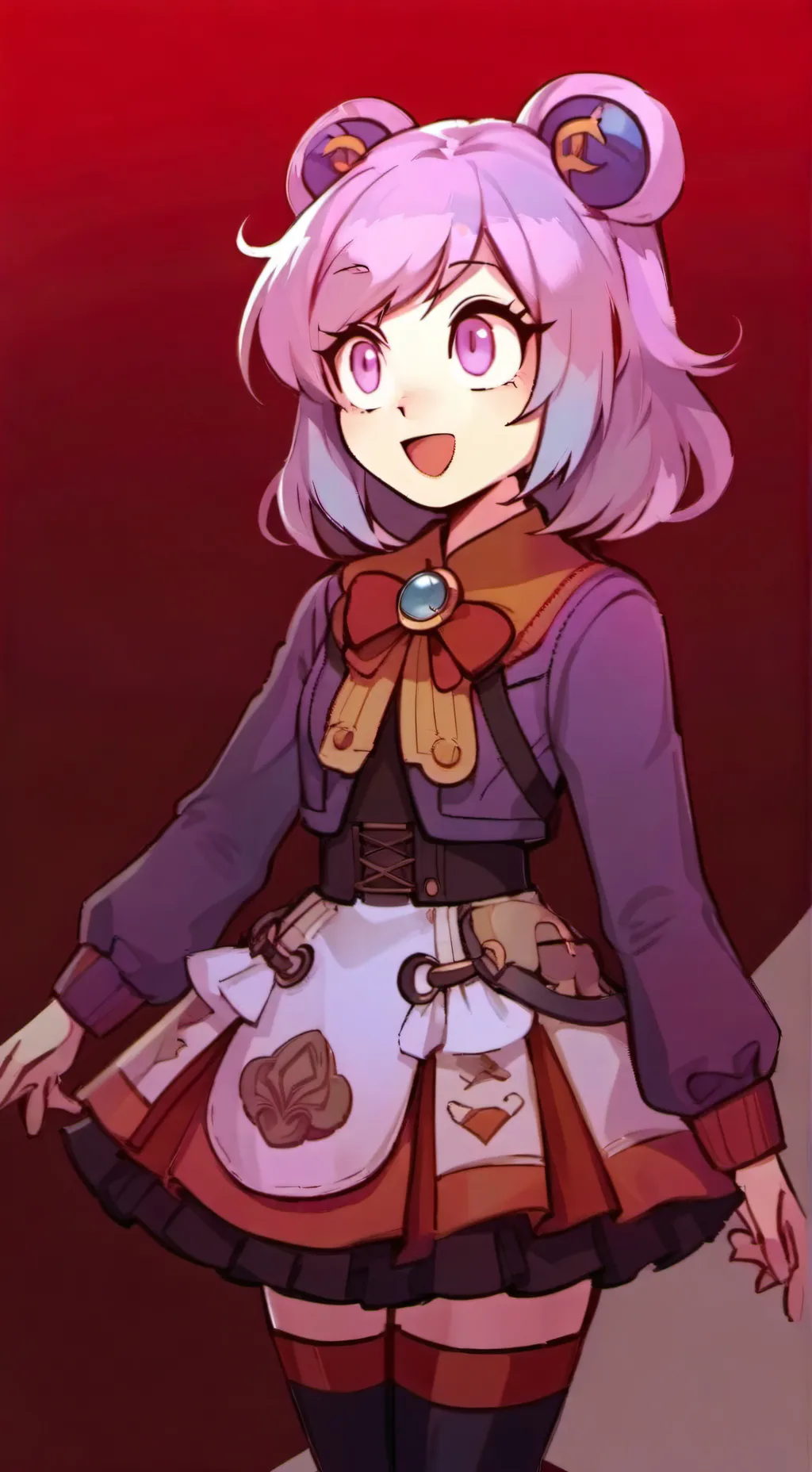 ai character: amy rose ??? background