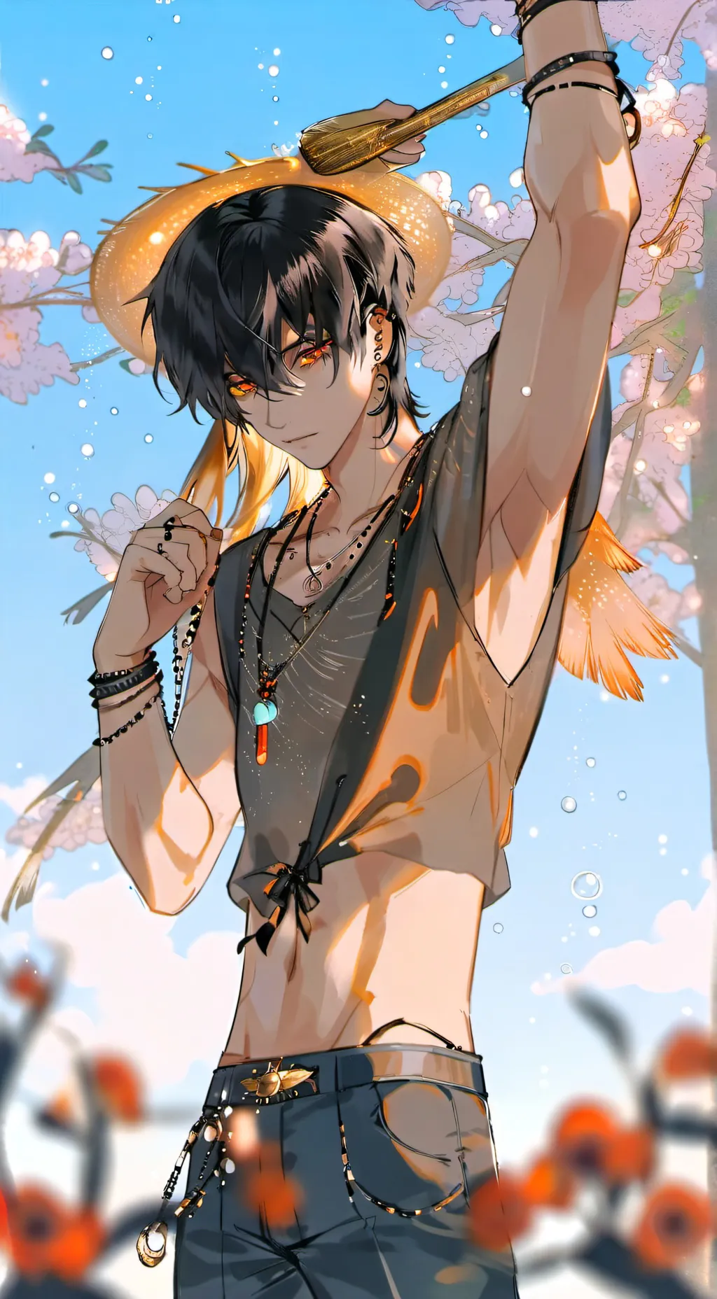 ai character: ¿Daniel? background