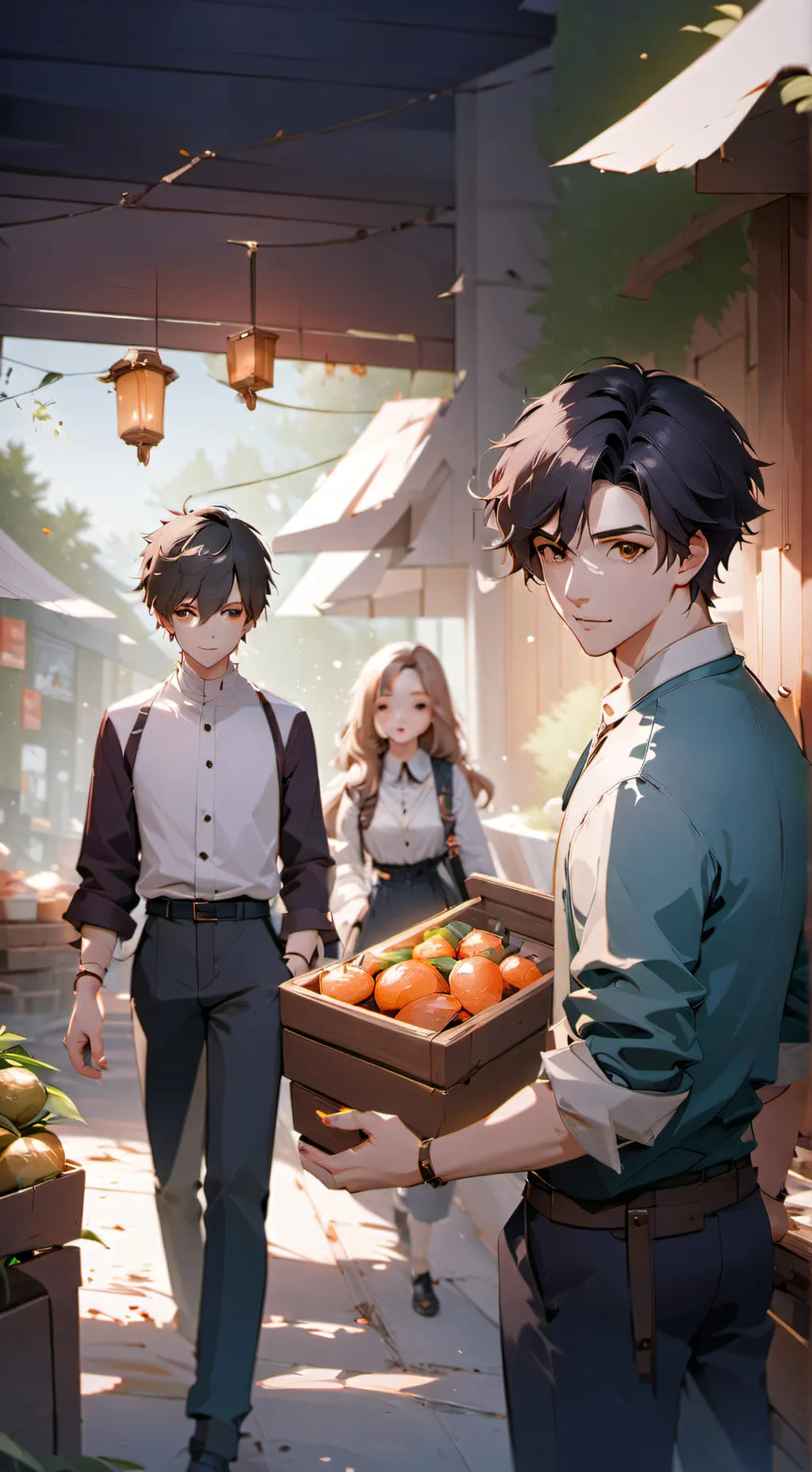 ai character: mercado libre background