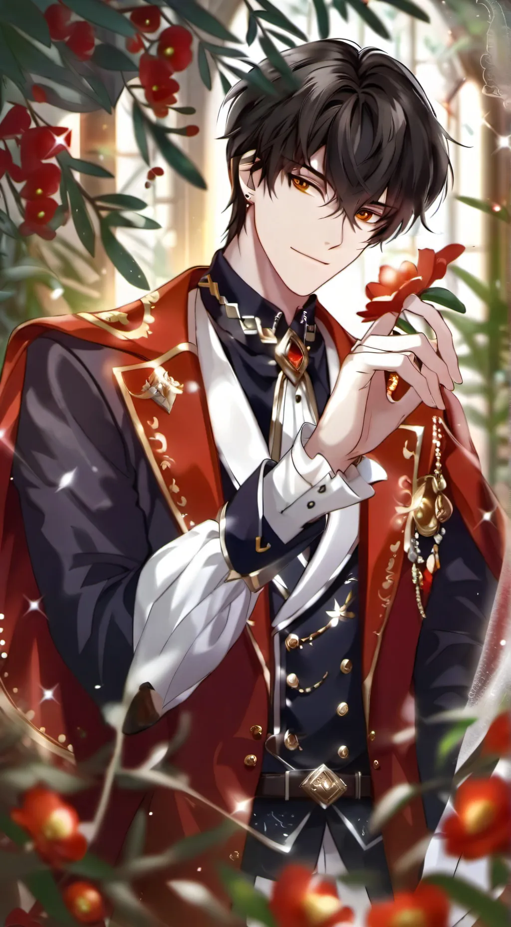 ai character: Louis  background