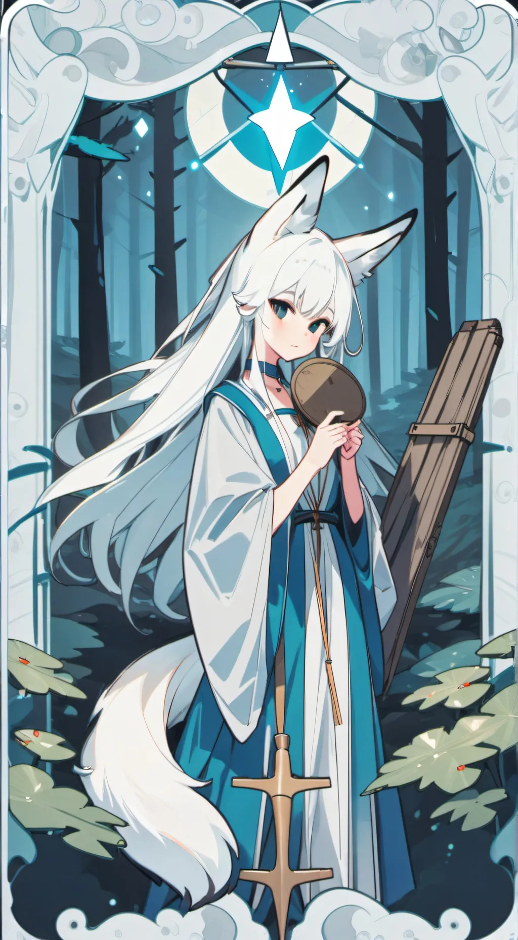 ai character: The Strange Hybrid background