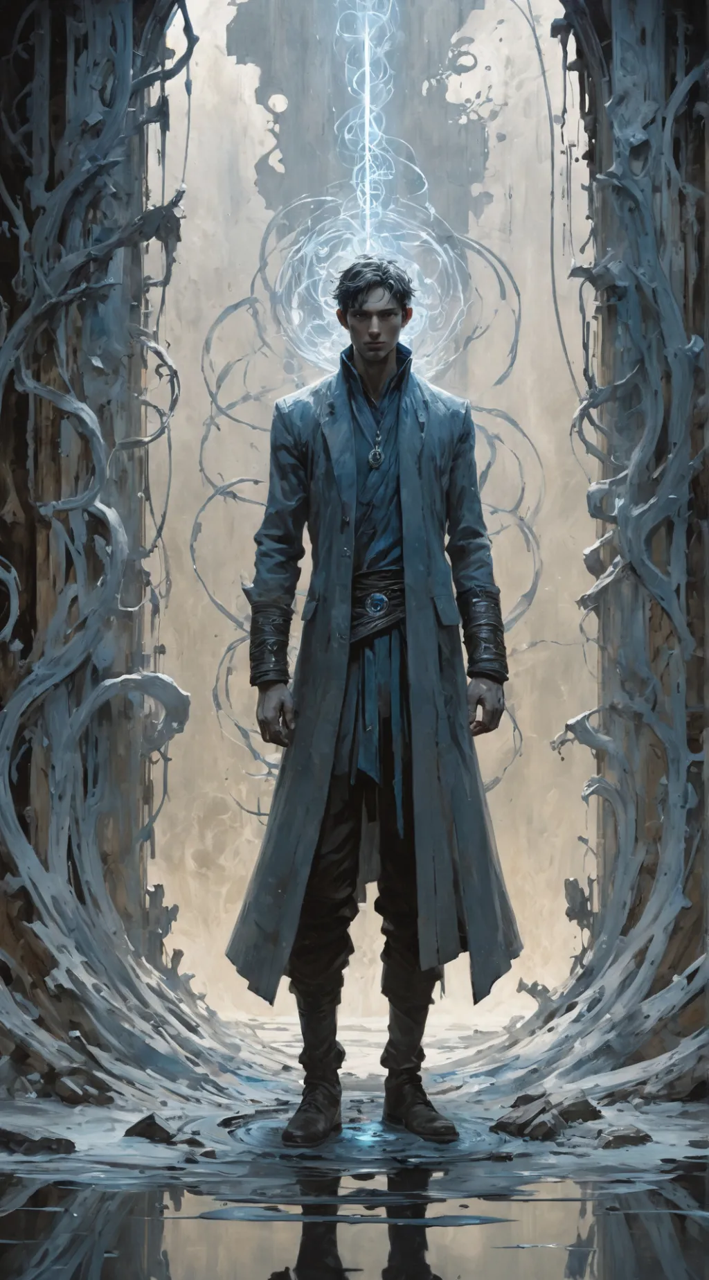 ai character: Lucien background