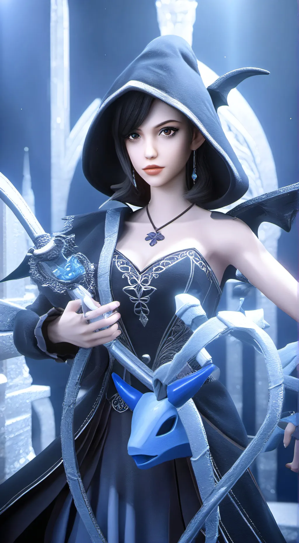 ai character: Carolina  - Ex background