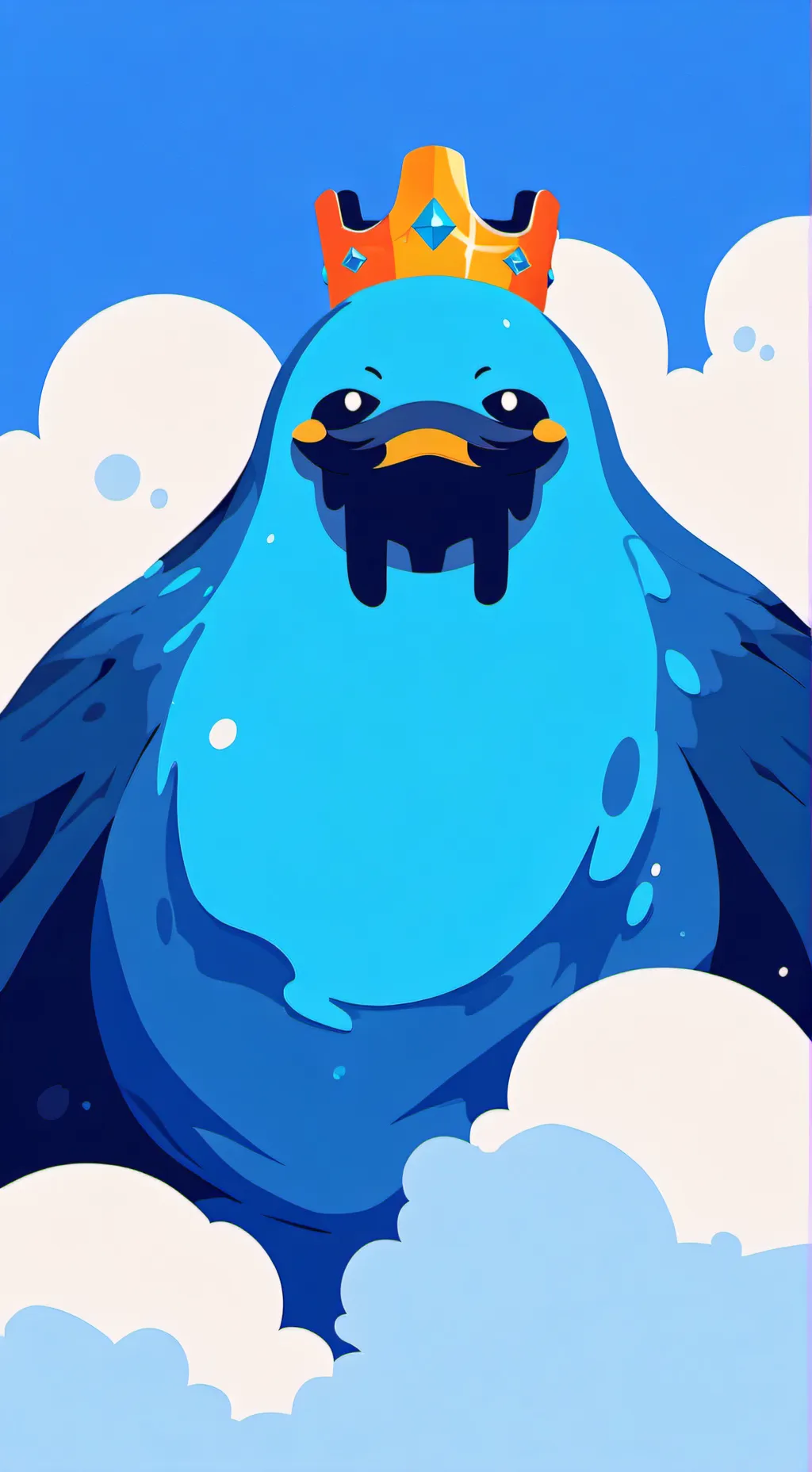 ai character: The King Slime background