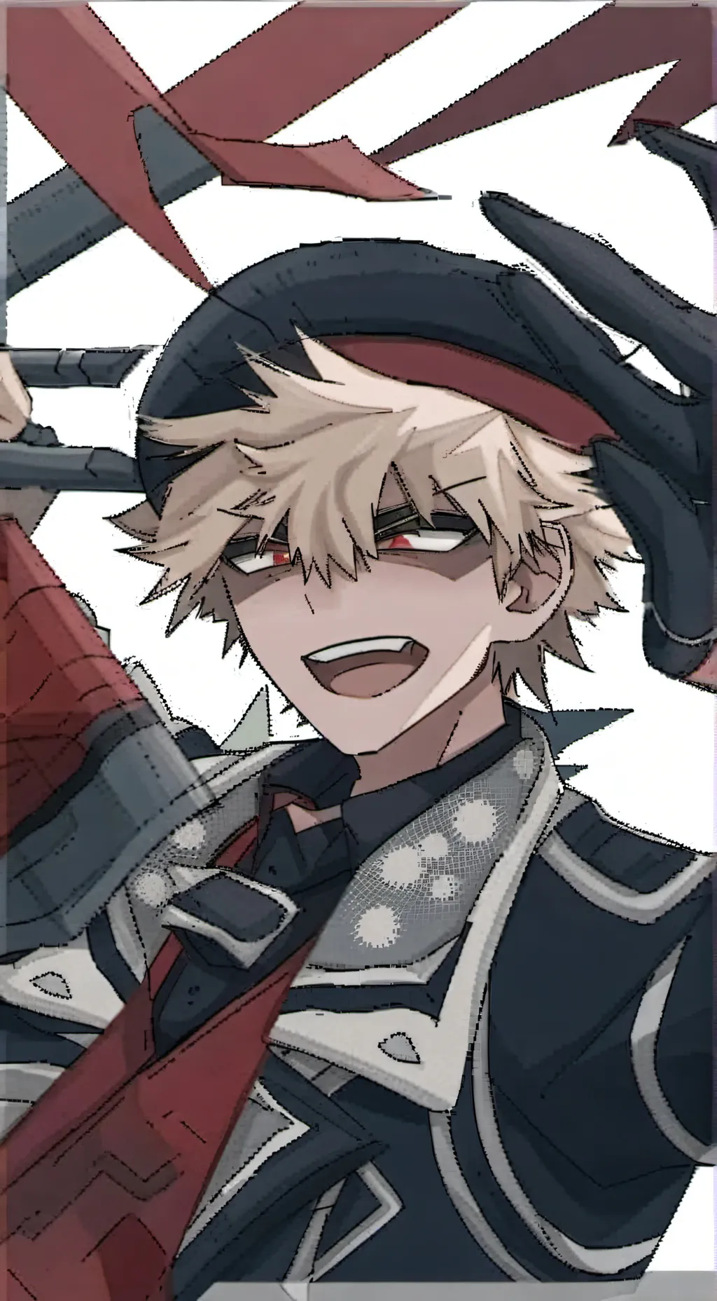 ai character: Bakugo background