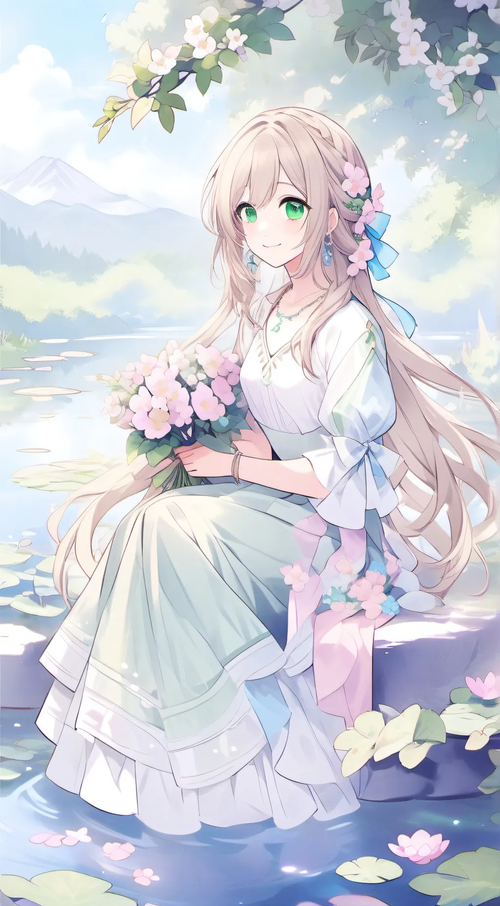 ai character:  Natacha ⭐⭐ background