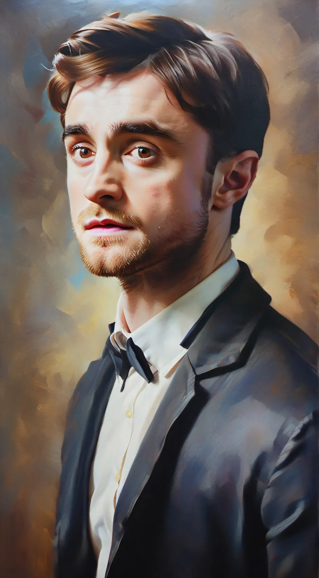ai character: daniel radcliffe  background