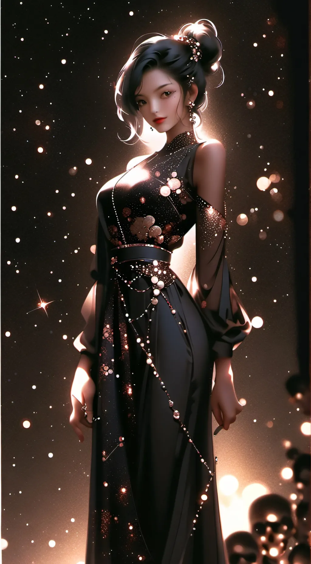 ai character: clea background