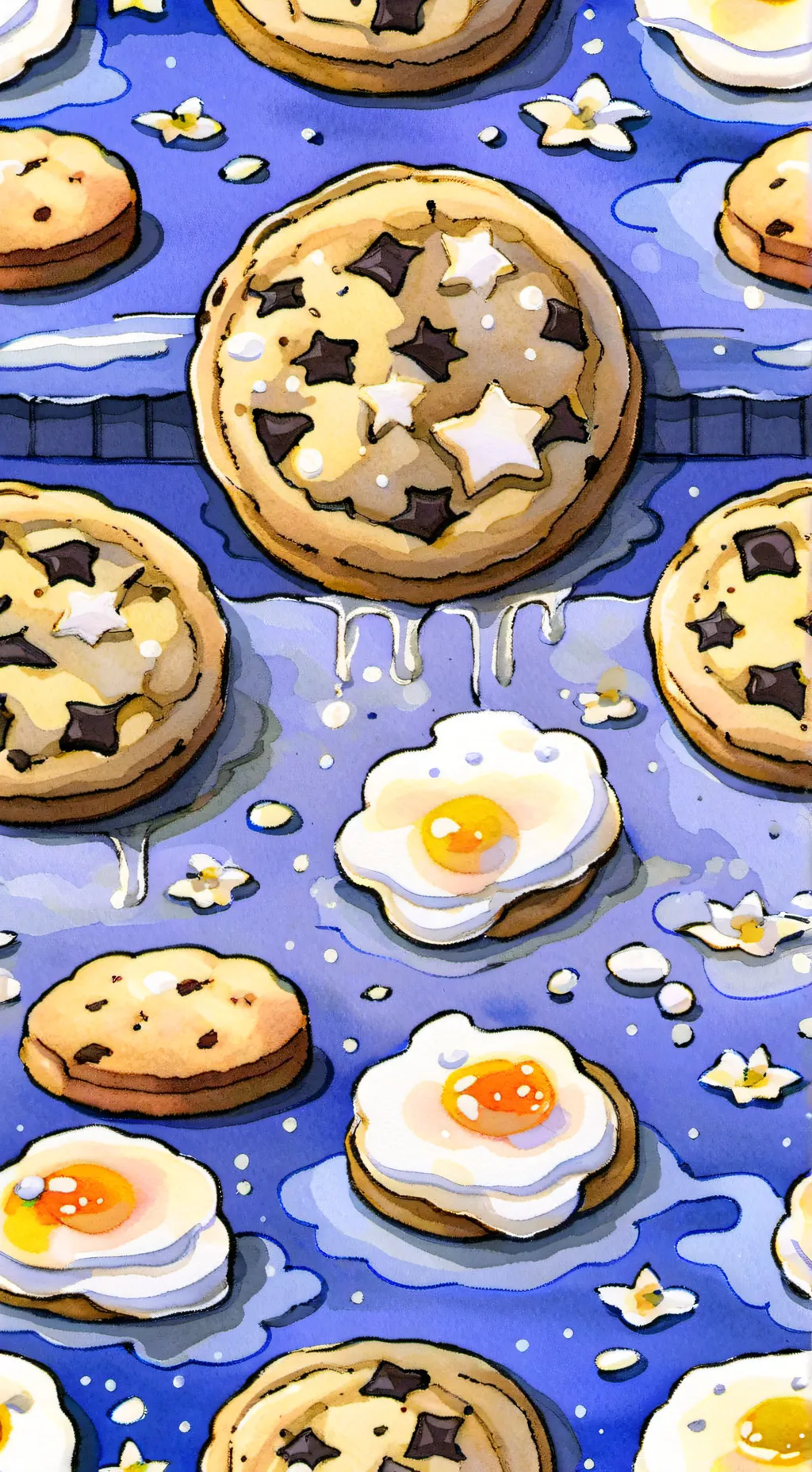 ai character: PV (pure vanilla) background