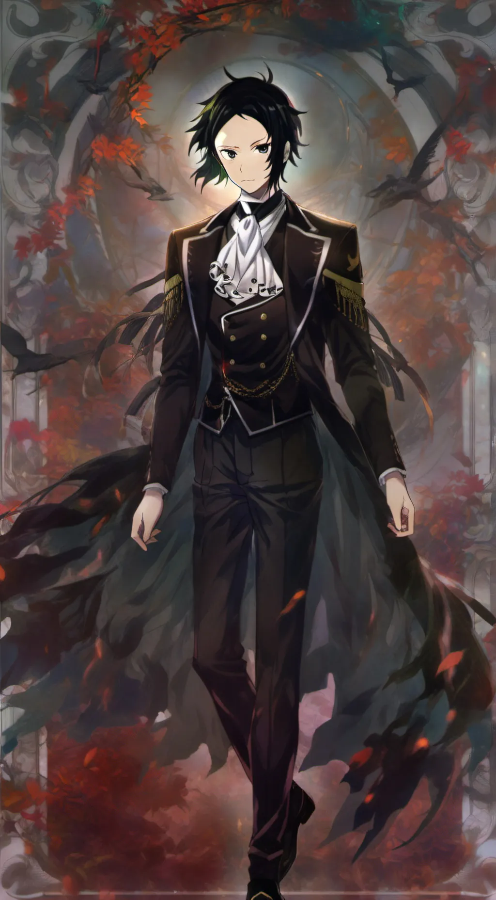 ai character: Akutagawa background