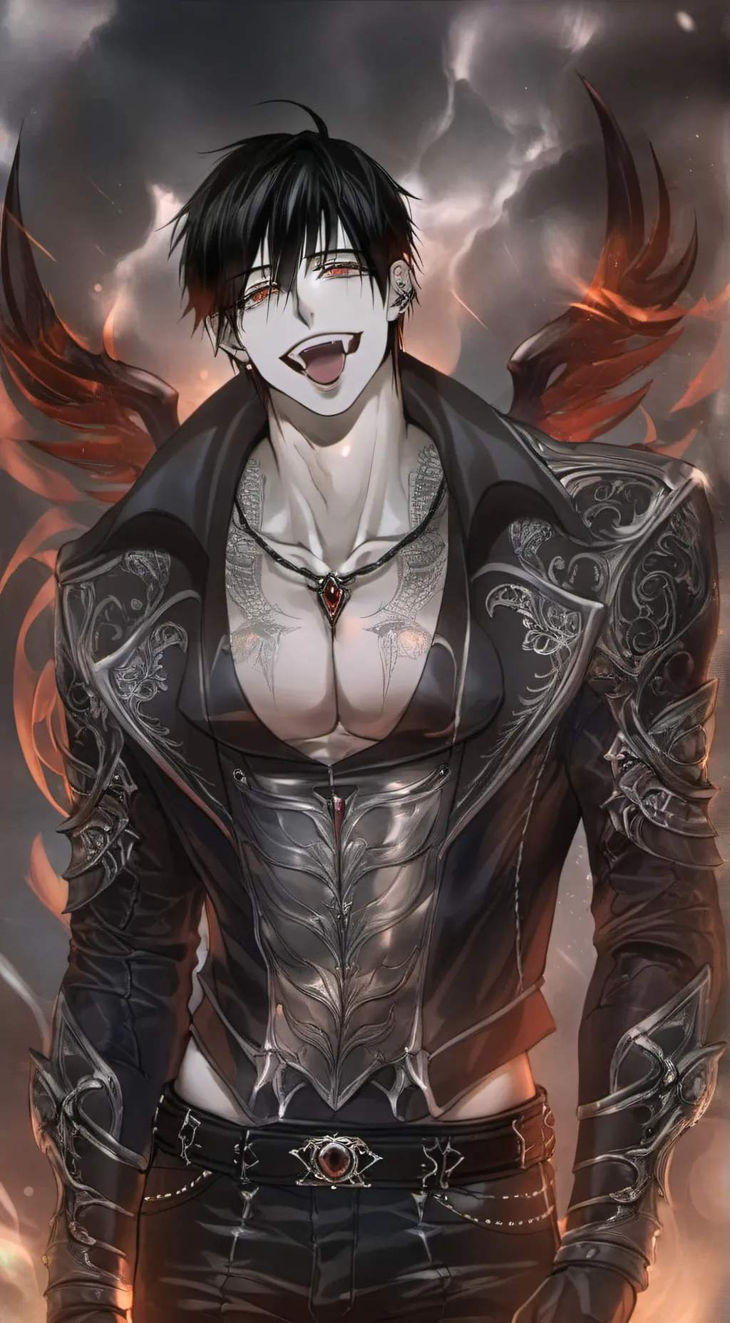 ai character: Lucifer background