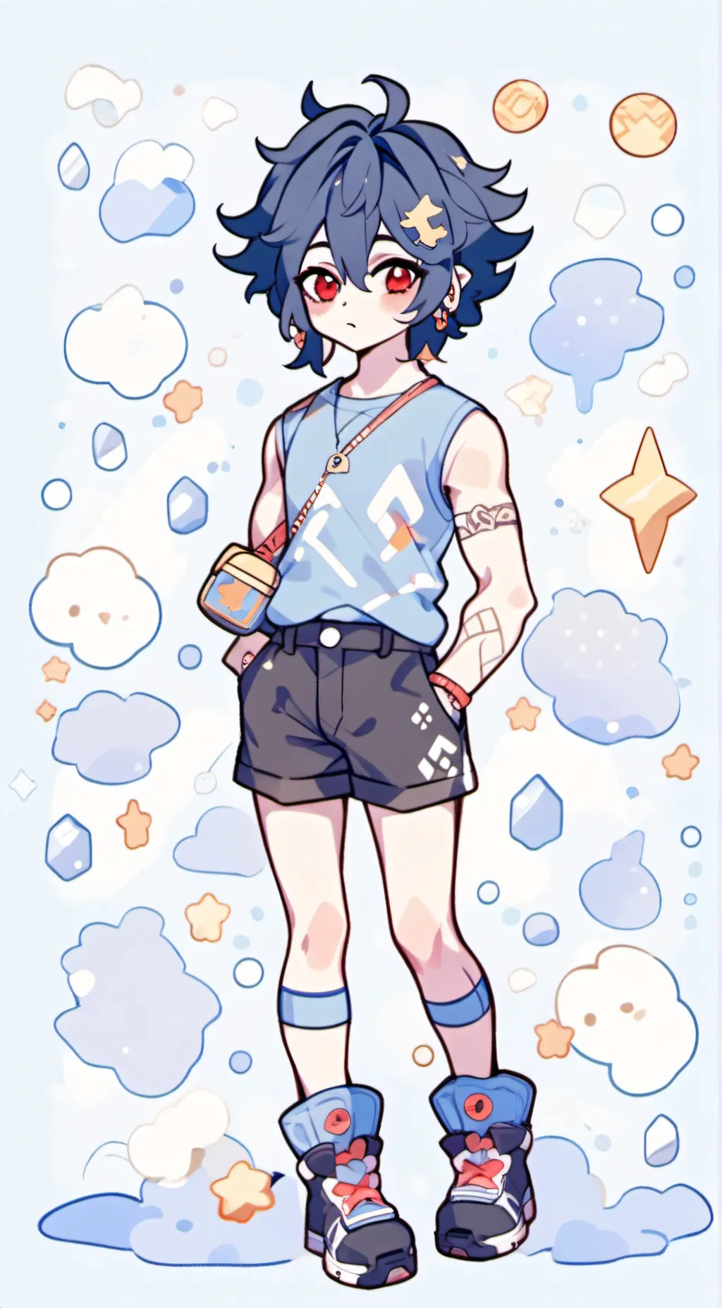 ai character: harry background