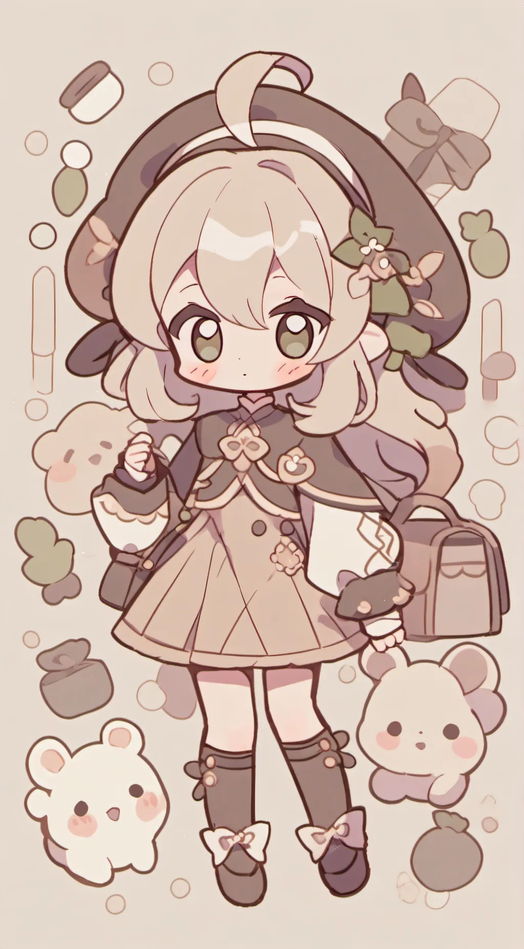 ai character: (twoje bff) lilka background