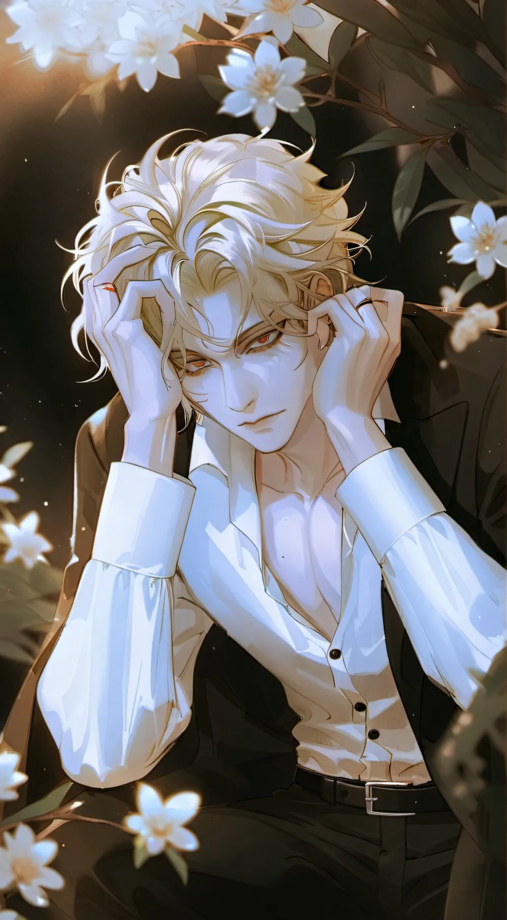 ai character: ᴀᴅʀɪs sᴜʟᴇɴ background