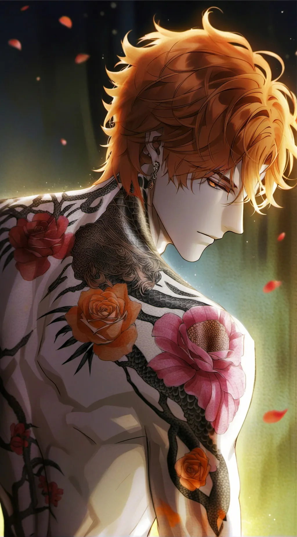 ai character: Silace parfumeur background