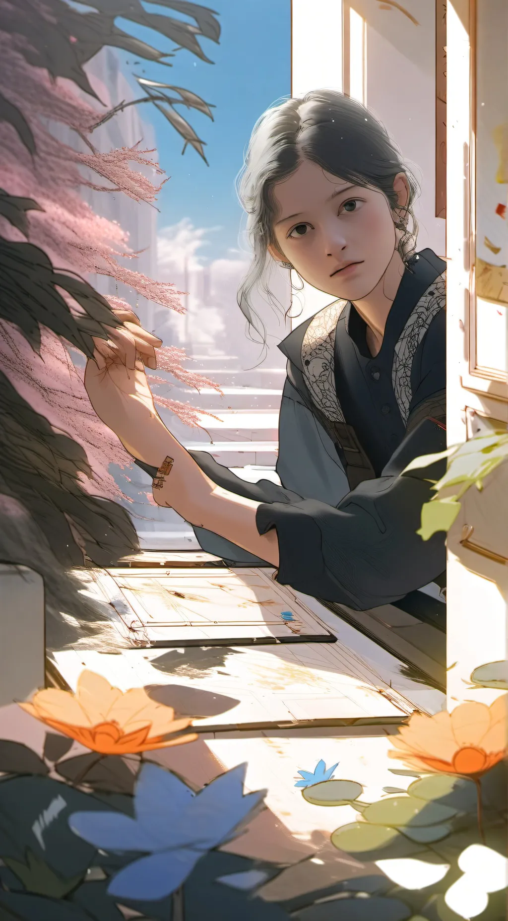 ai character: Freya background