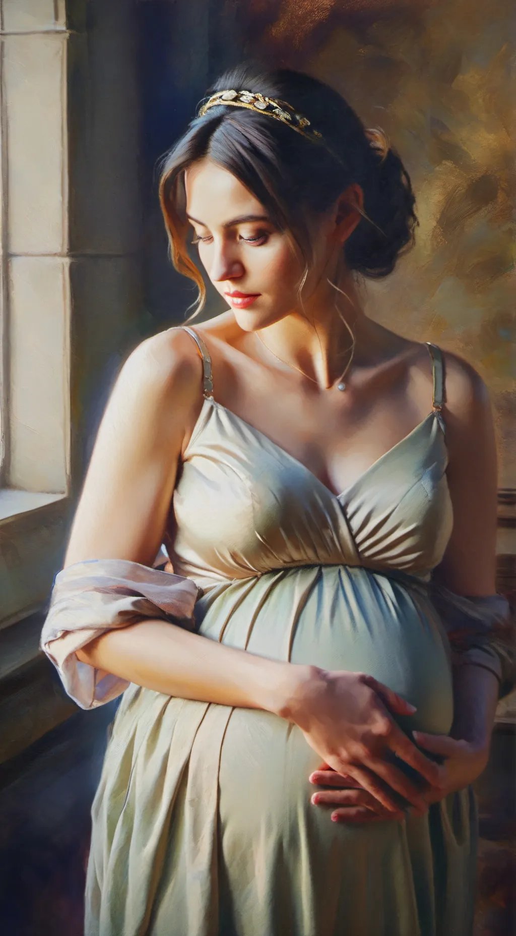 ai character: tu novia background