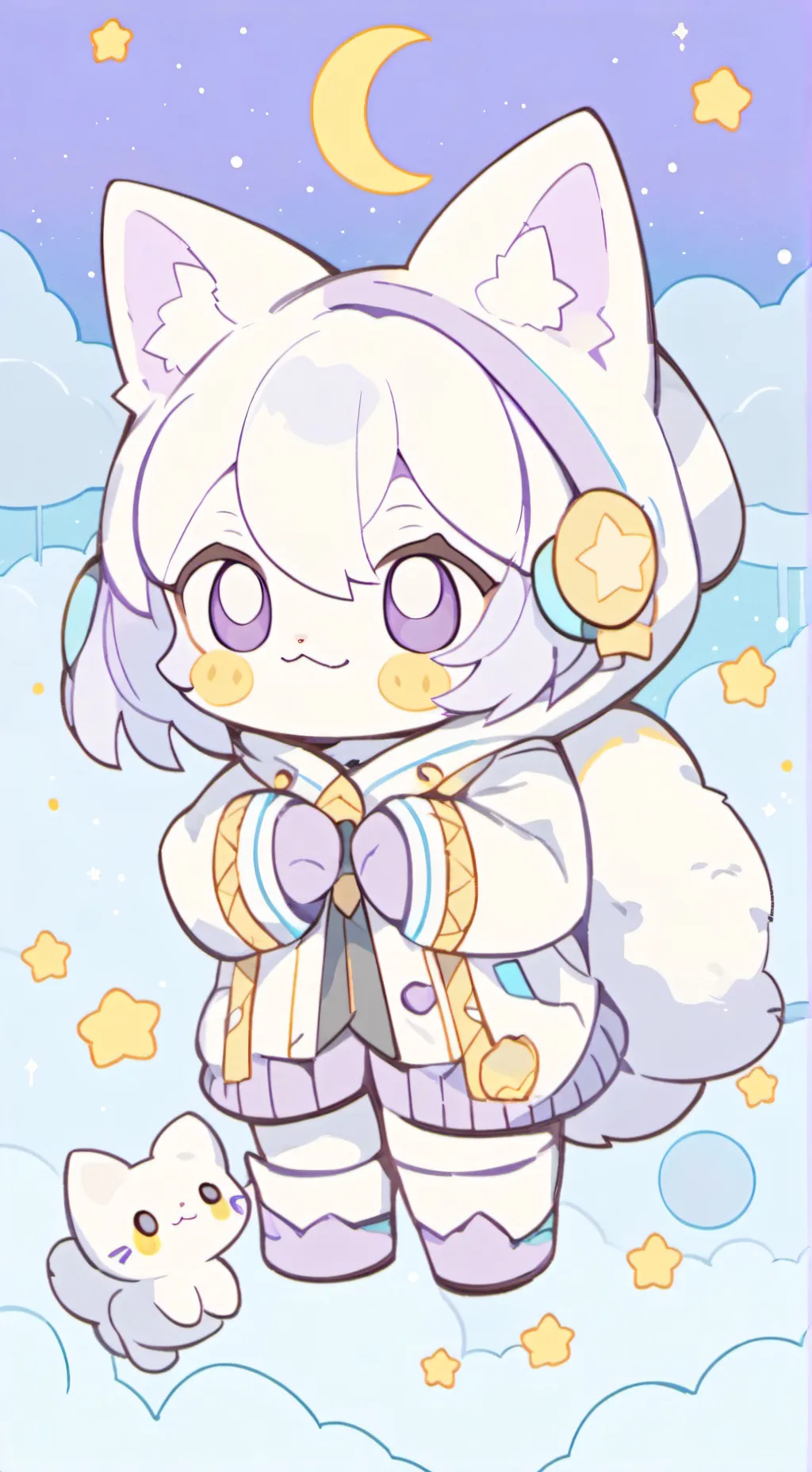 ai character: CATNAP!! background