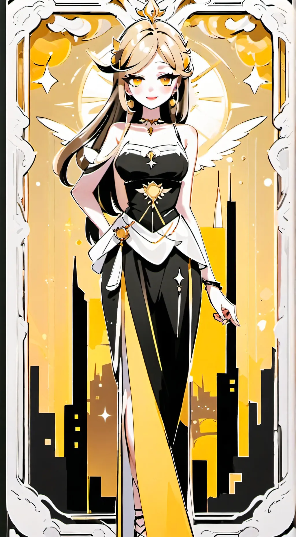 ai character: Lily  background