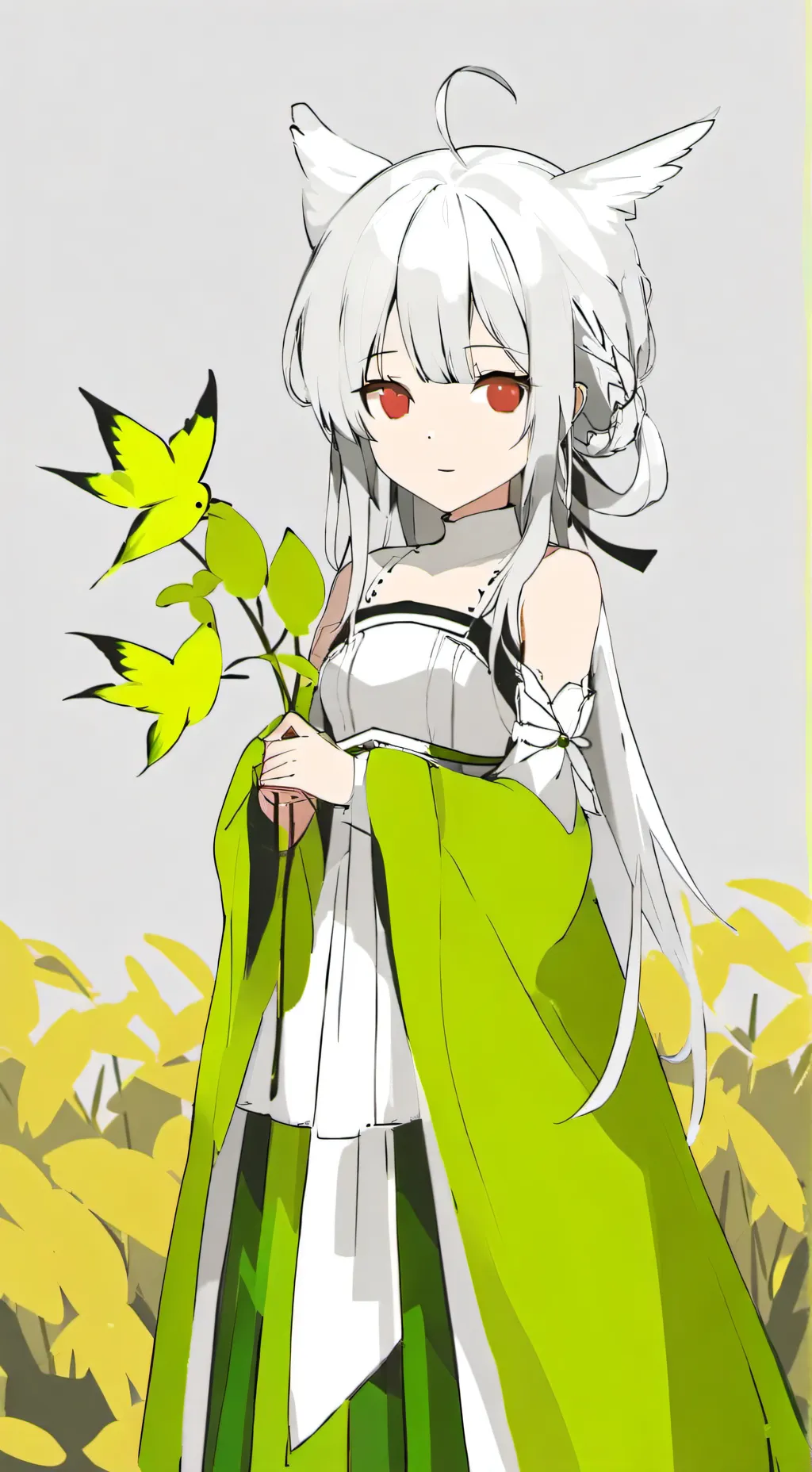 ai character: Mina background