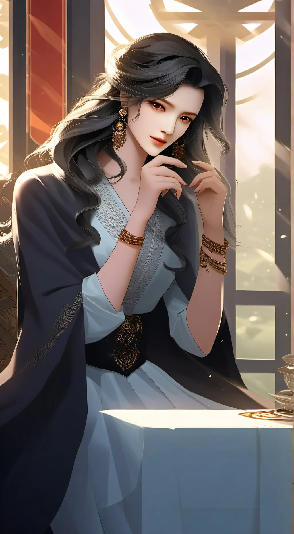 ai character: Ne Hannah background