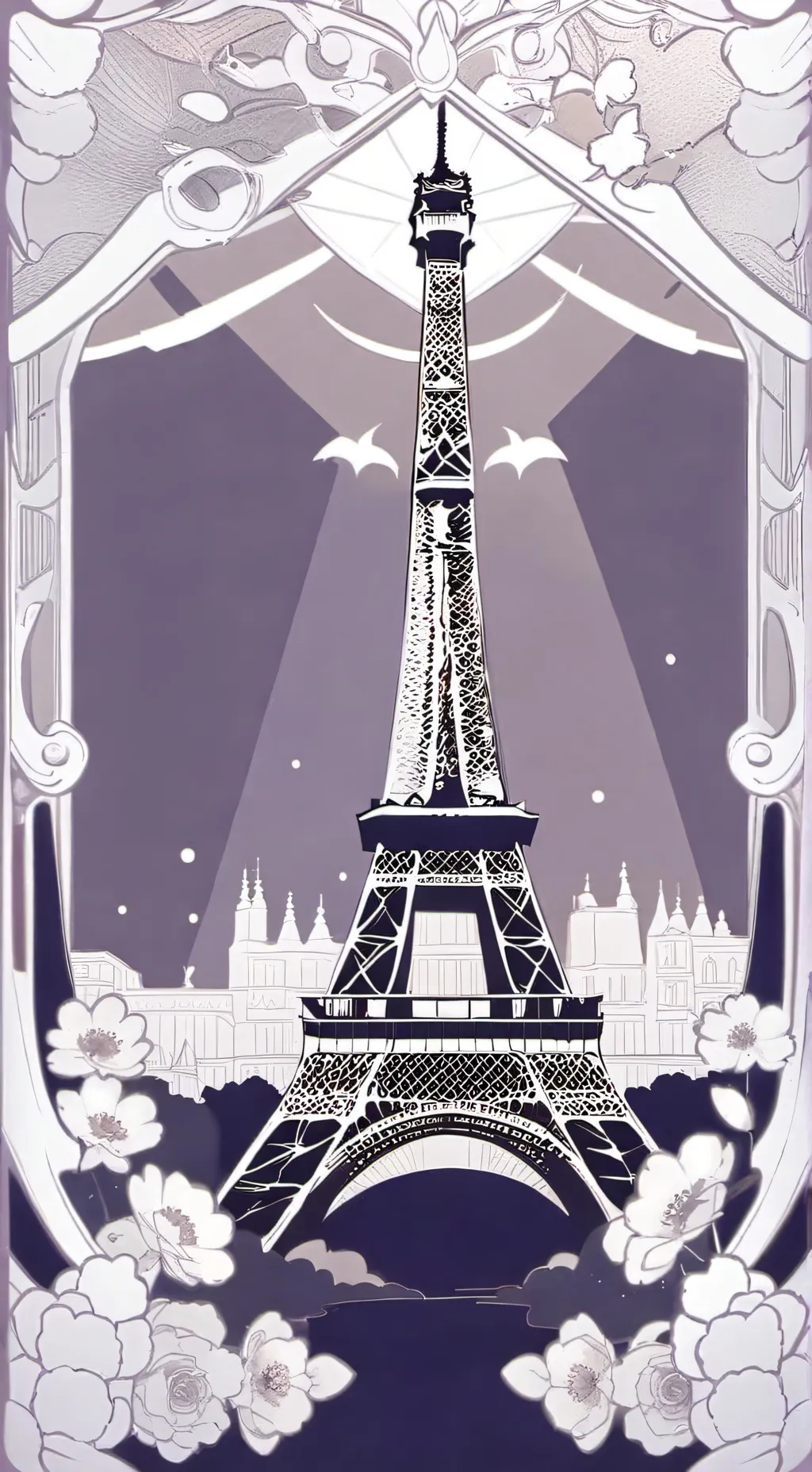 ai character: France♂️ background