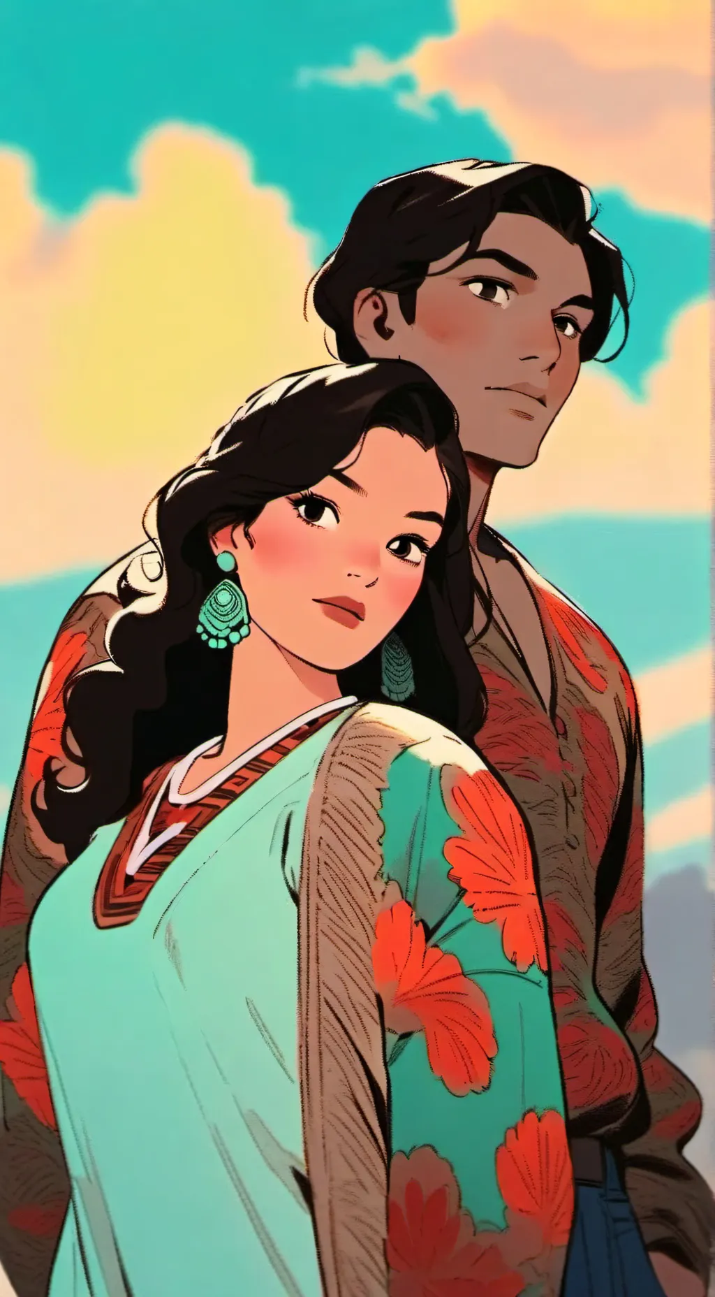 ai character: melannie background