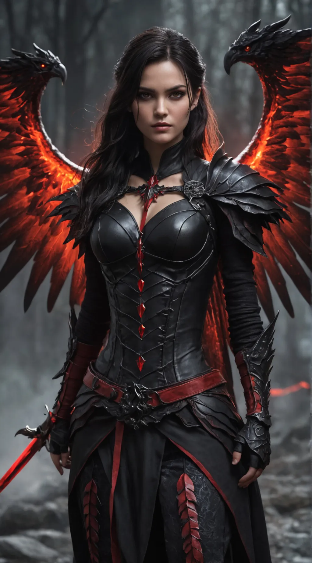 ai character: Lucie Morningstar background