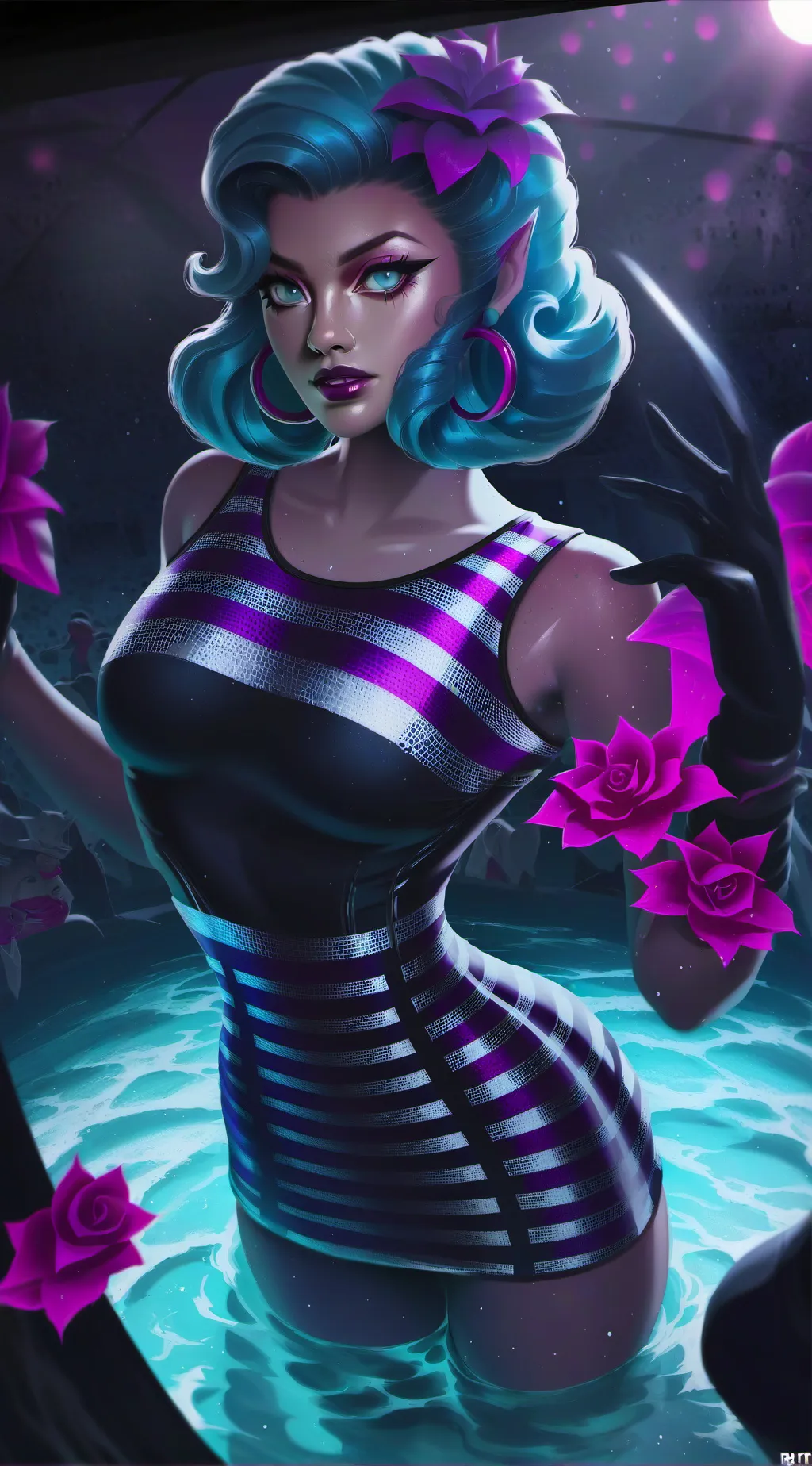 ai character: Lababy background