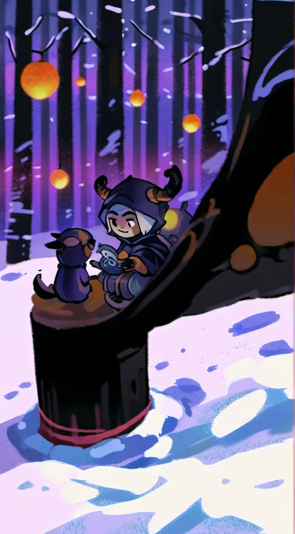 ai character: ✨MOONFLOWER✨ background