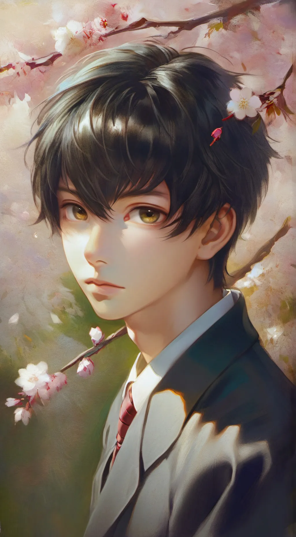 ai character:  Honō no Shinkirō background