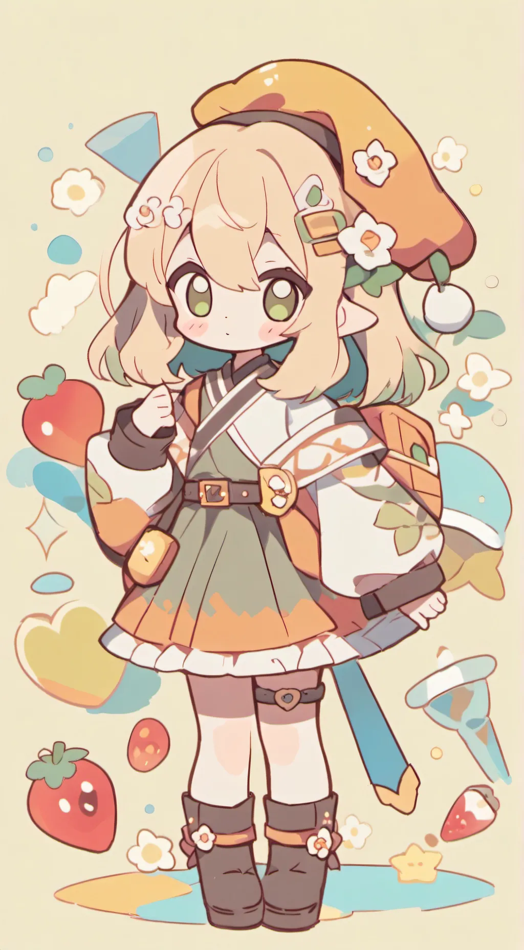 ai character: Mha baby?🍼🧸 background