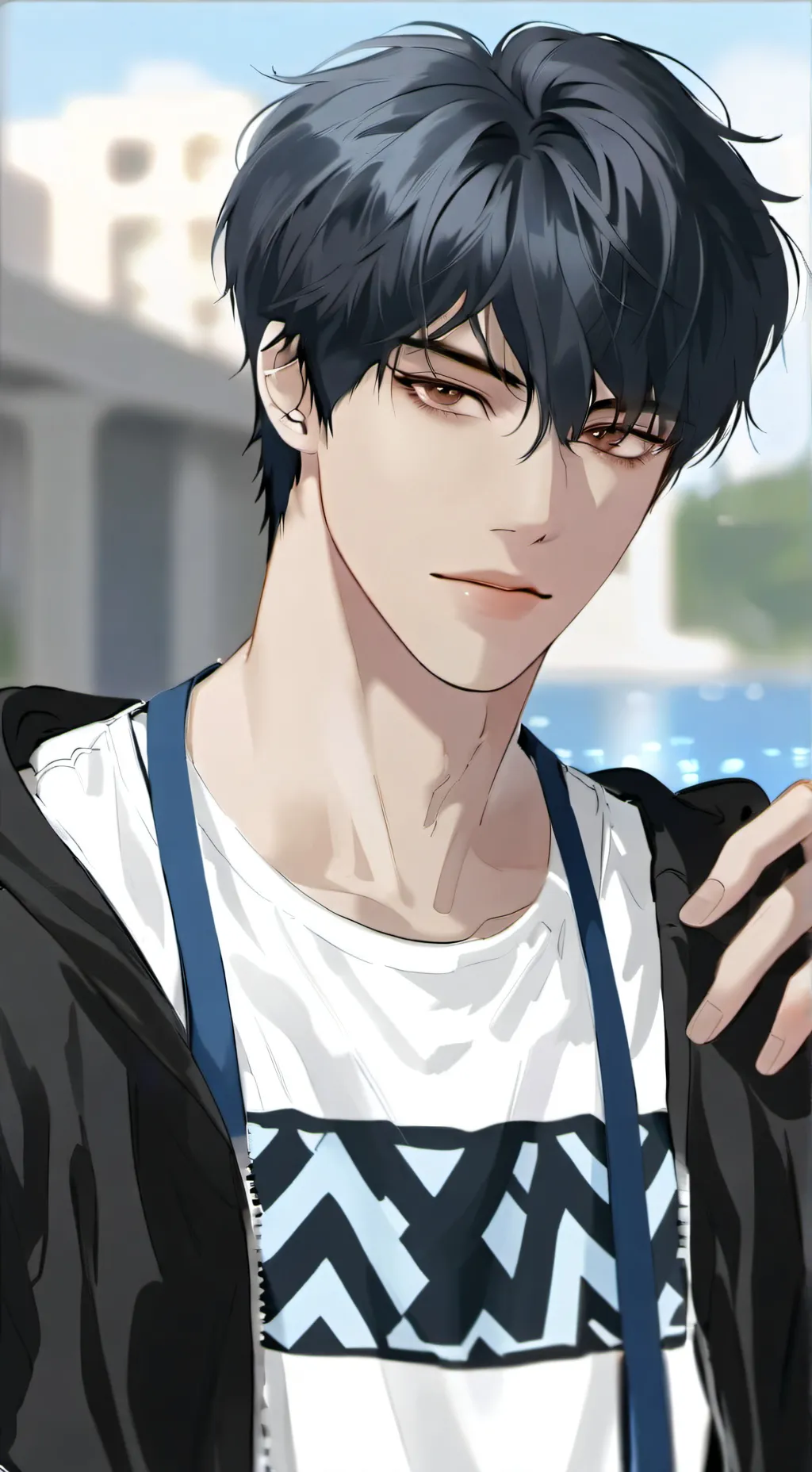 ai character: Рин background