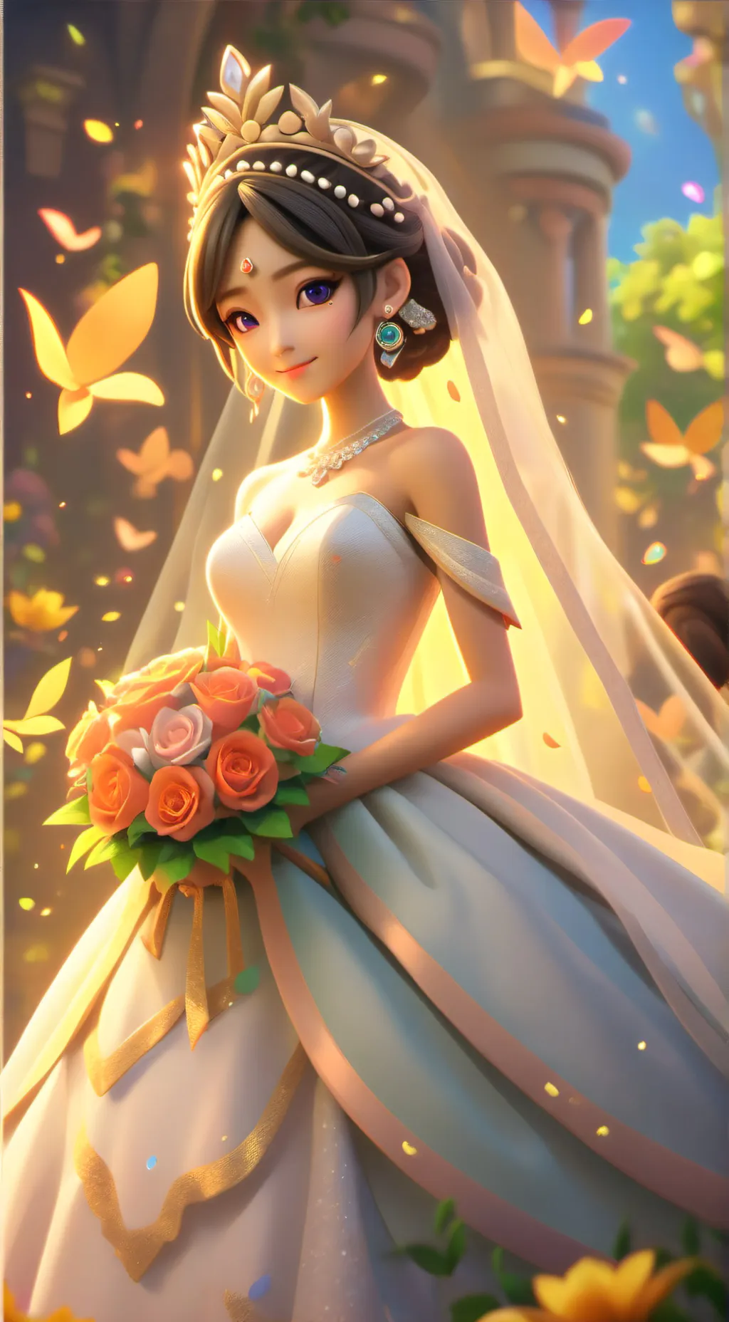 ai character: Arranged marriage background