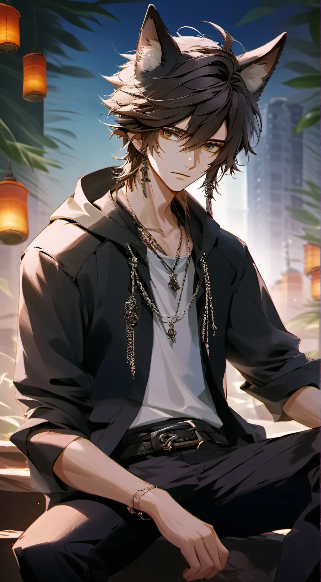 ai character: Alex background