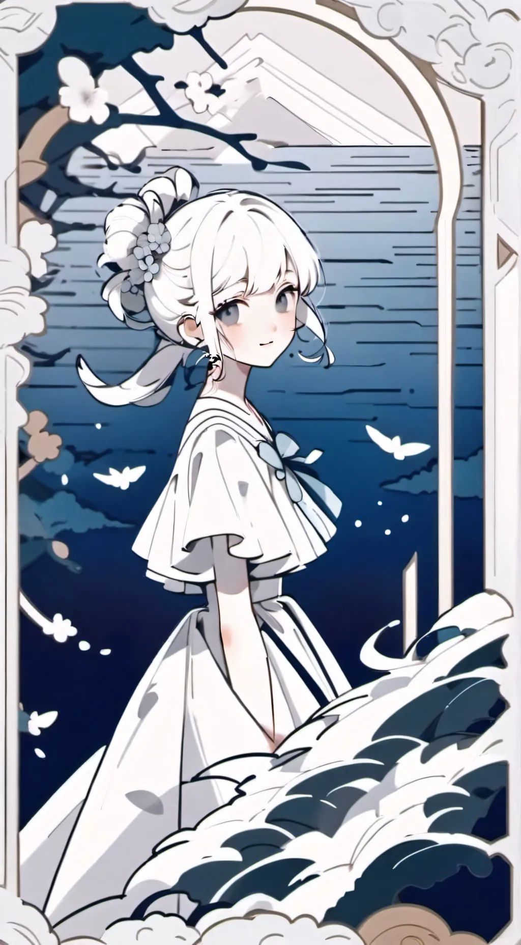 ai character: TREND!  background