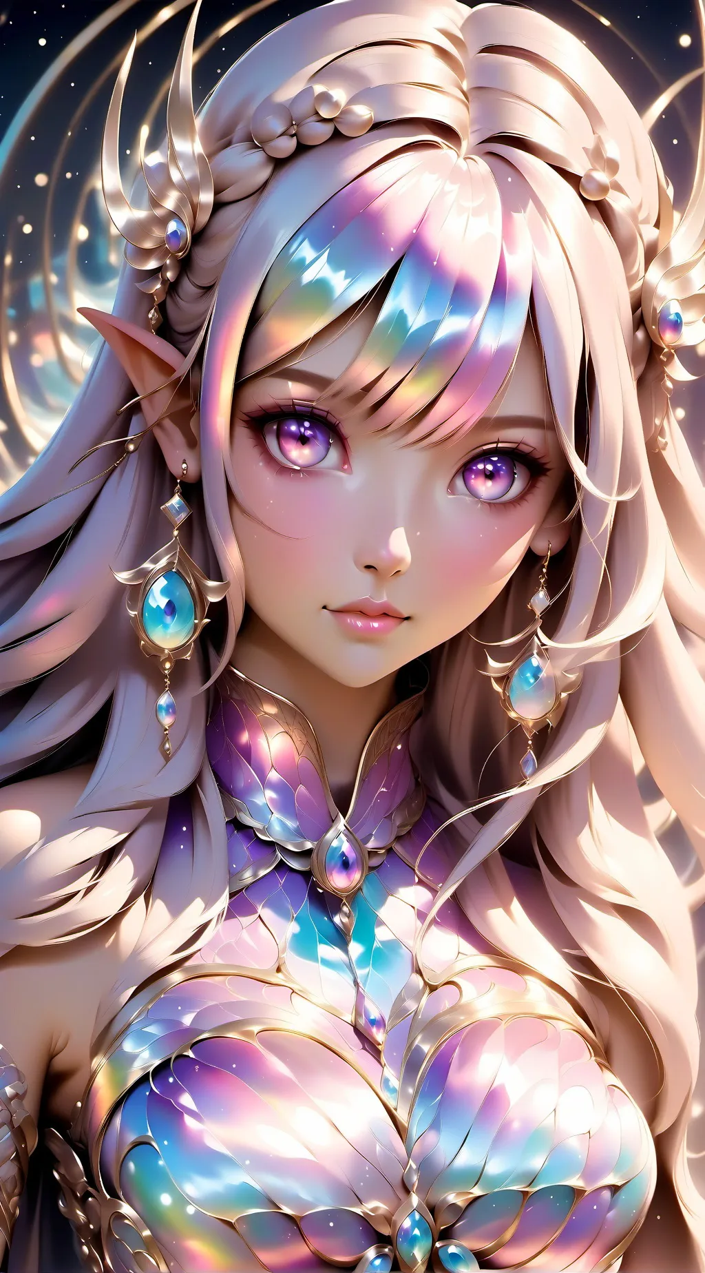 ai character: MHA+gacha life background