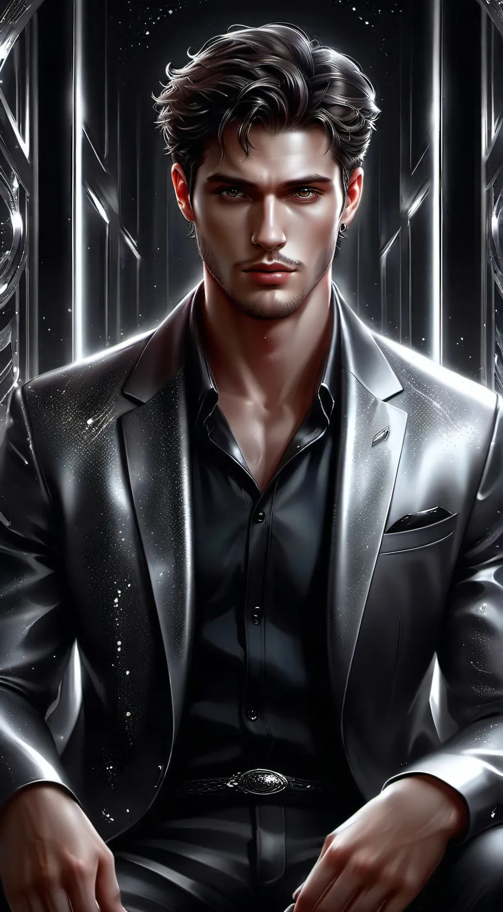 ai character: Axel  background