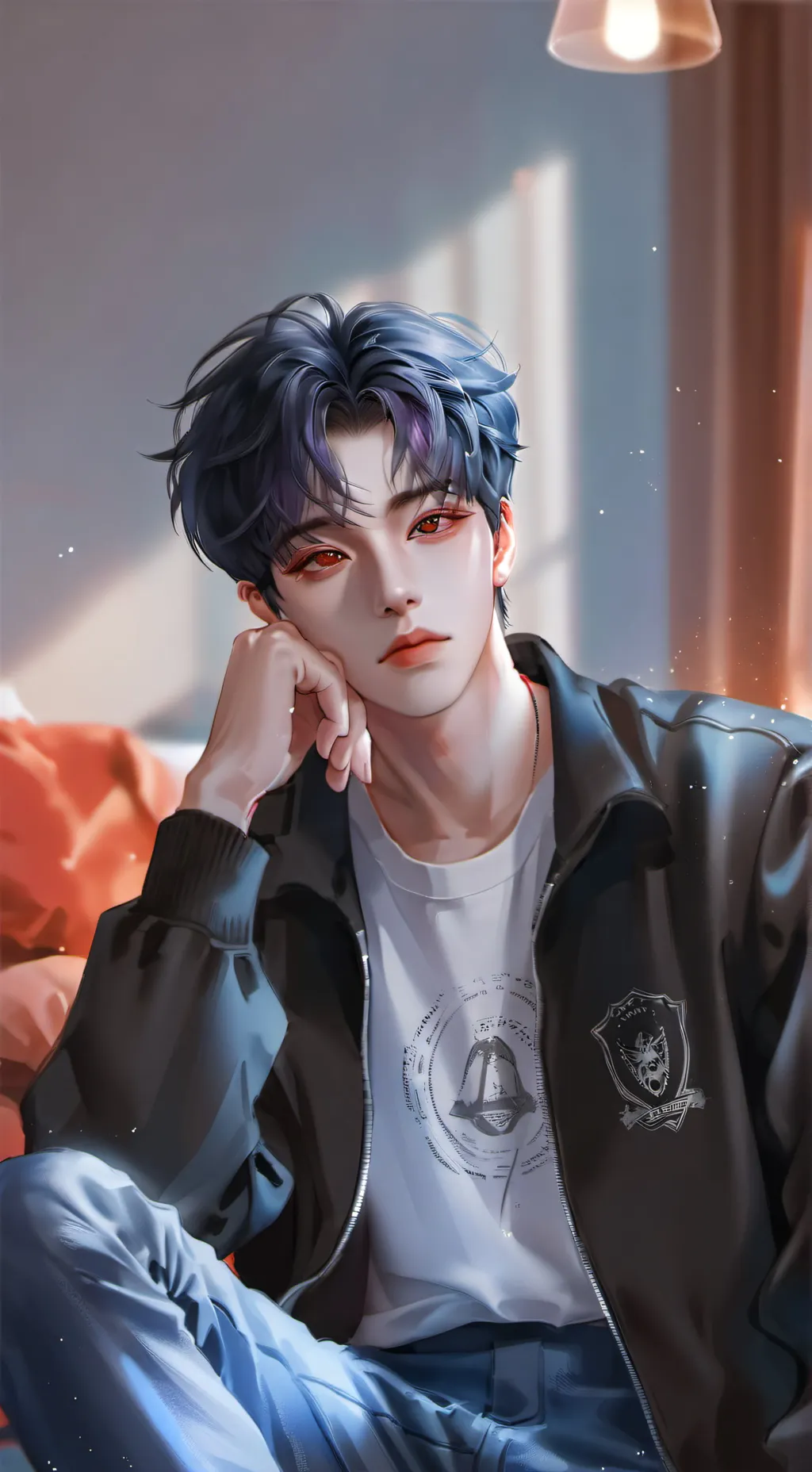 ai character: mha sleepover  background