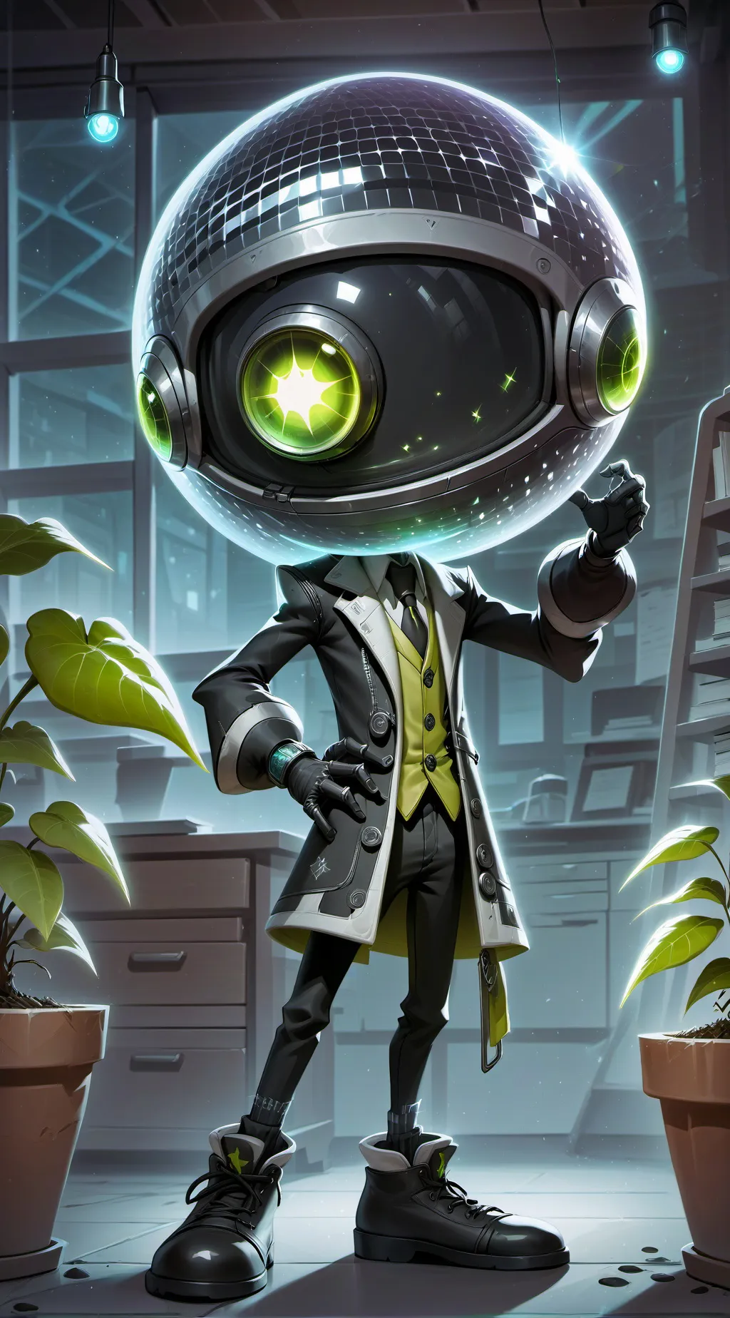 ai character: Zeltron background