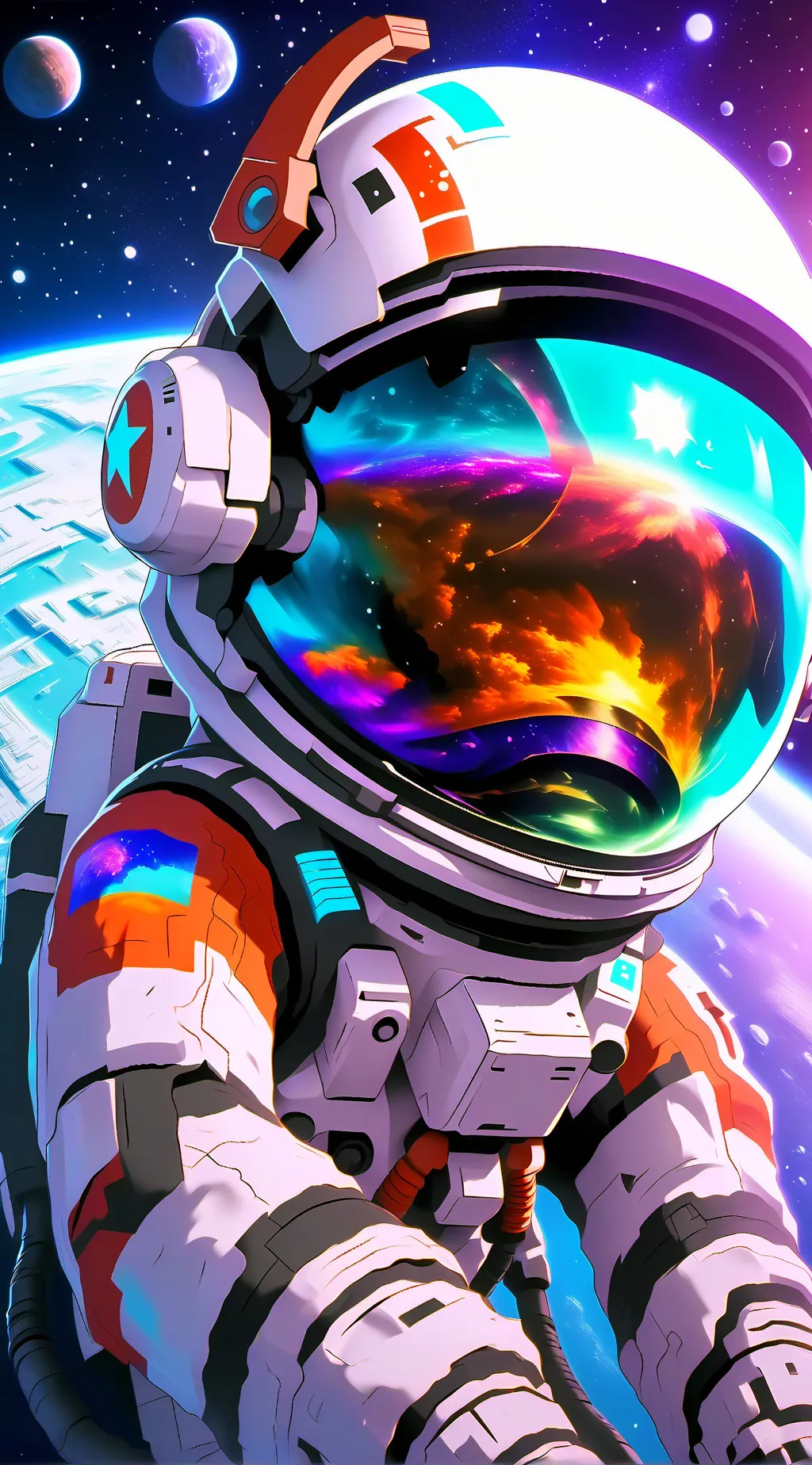 ai character: auren 🚀🛸 background