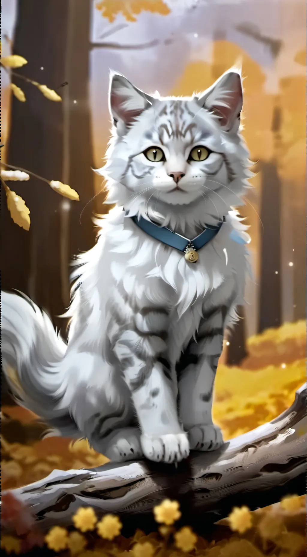 ai character: ⛄️ Snow ❄️  background