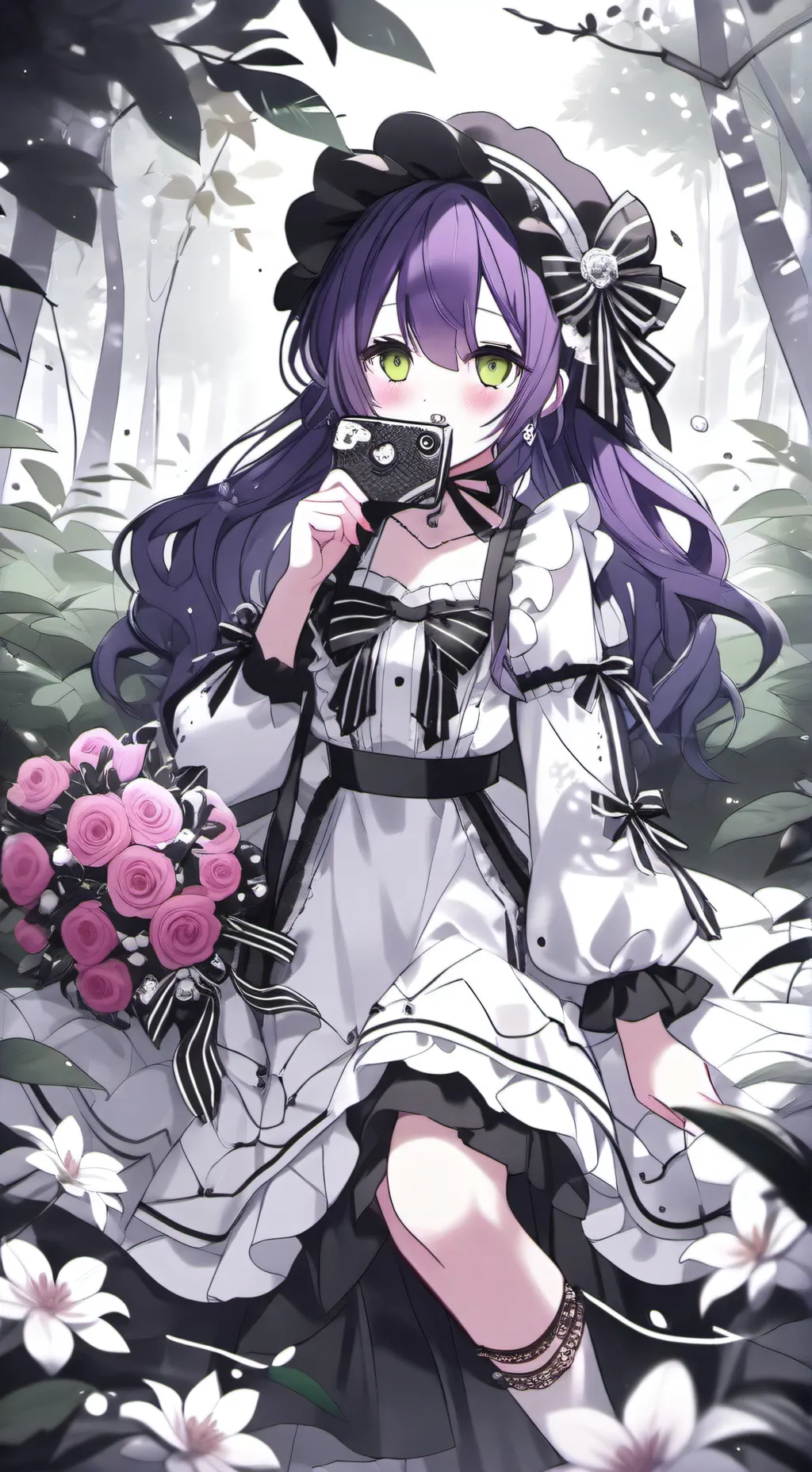 ai character: налимия background