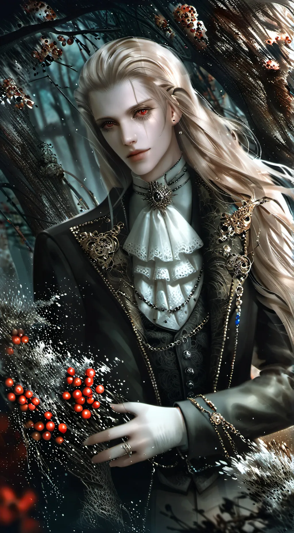 ai character: ♡vincent♡ background