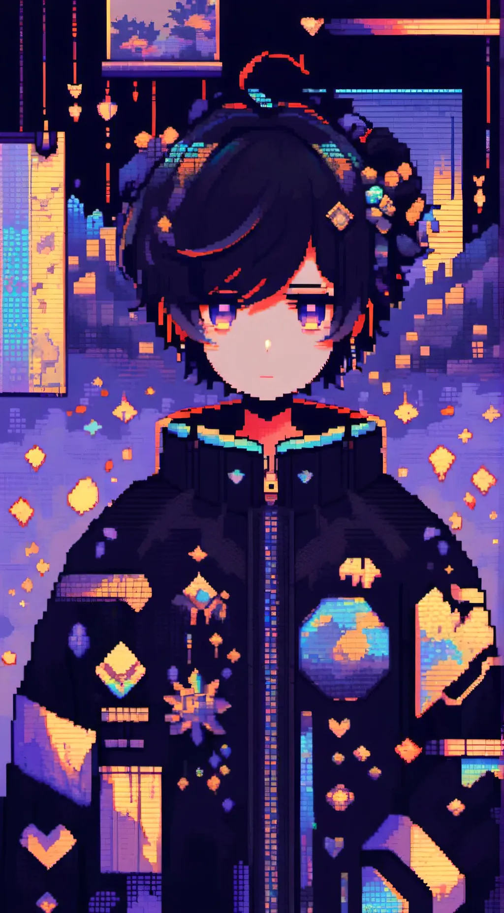 ai character: jajajaja ❤️❤️ background